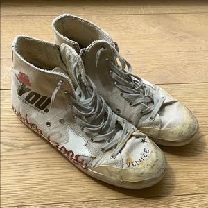 GOLDEN GOOSE SNEAKERS MENS SIZE EURO 42